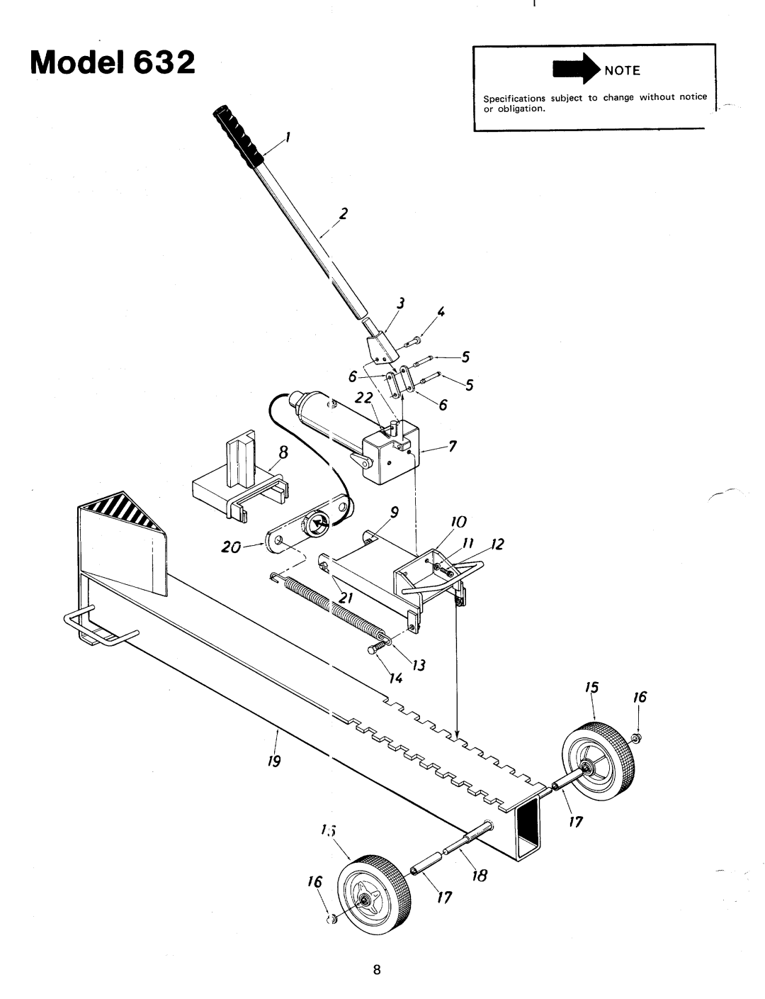 MTD 248-632-000, 24632-8 manual 