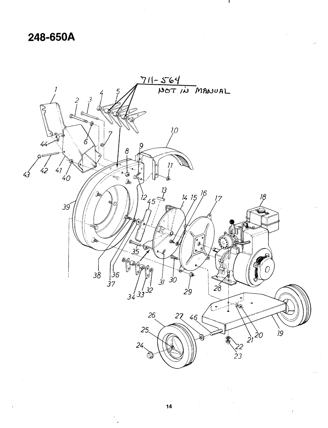 MTD 248-650A manual 