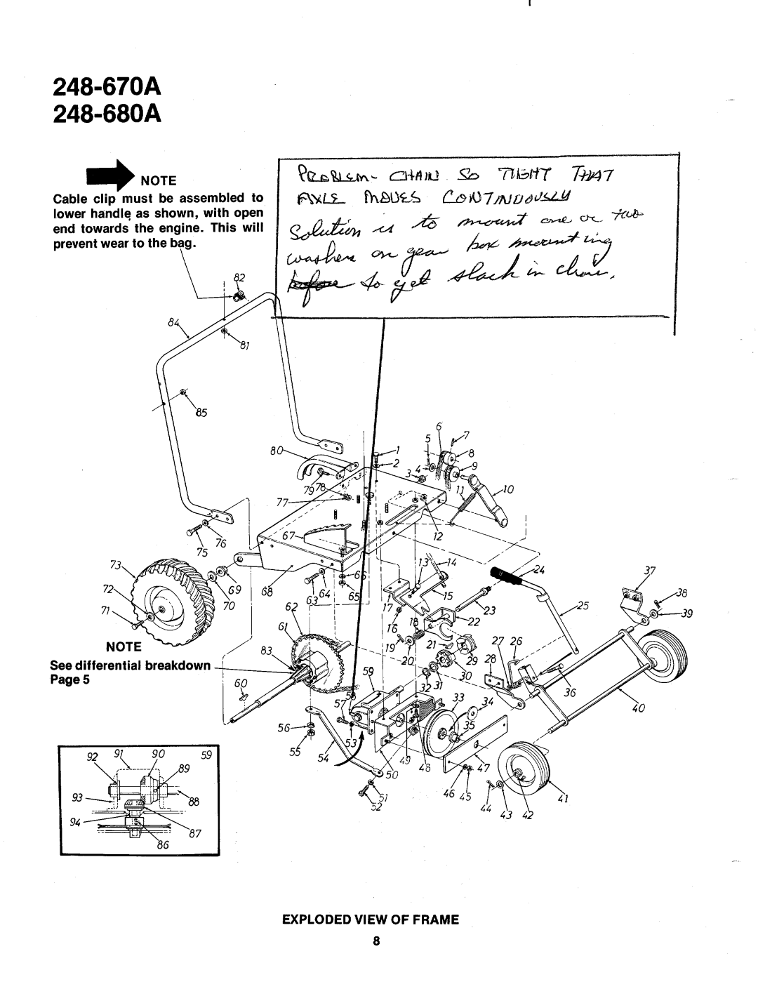 MTD 248-670A, 248-680A manual 