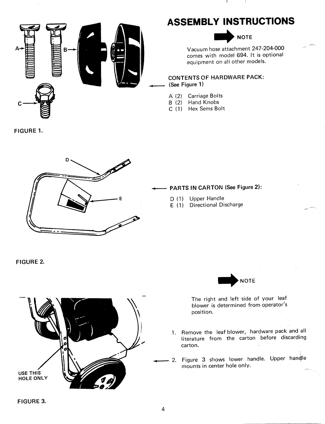 MTD 248-694-000, 248-693-000, 24695-8, 248-692-000 manual 