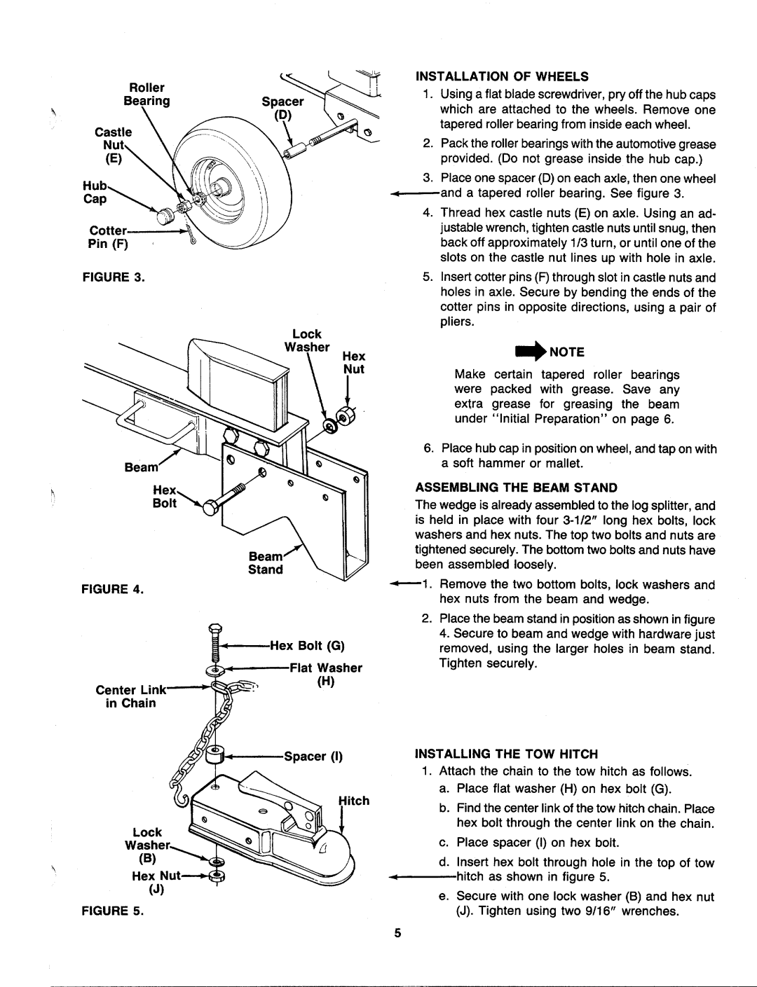 MTD 249-610-000 manual 