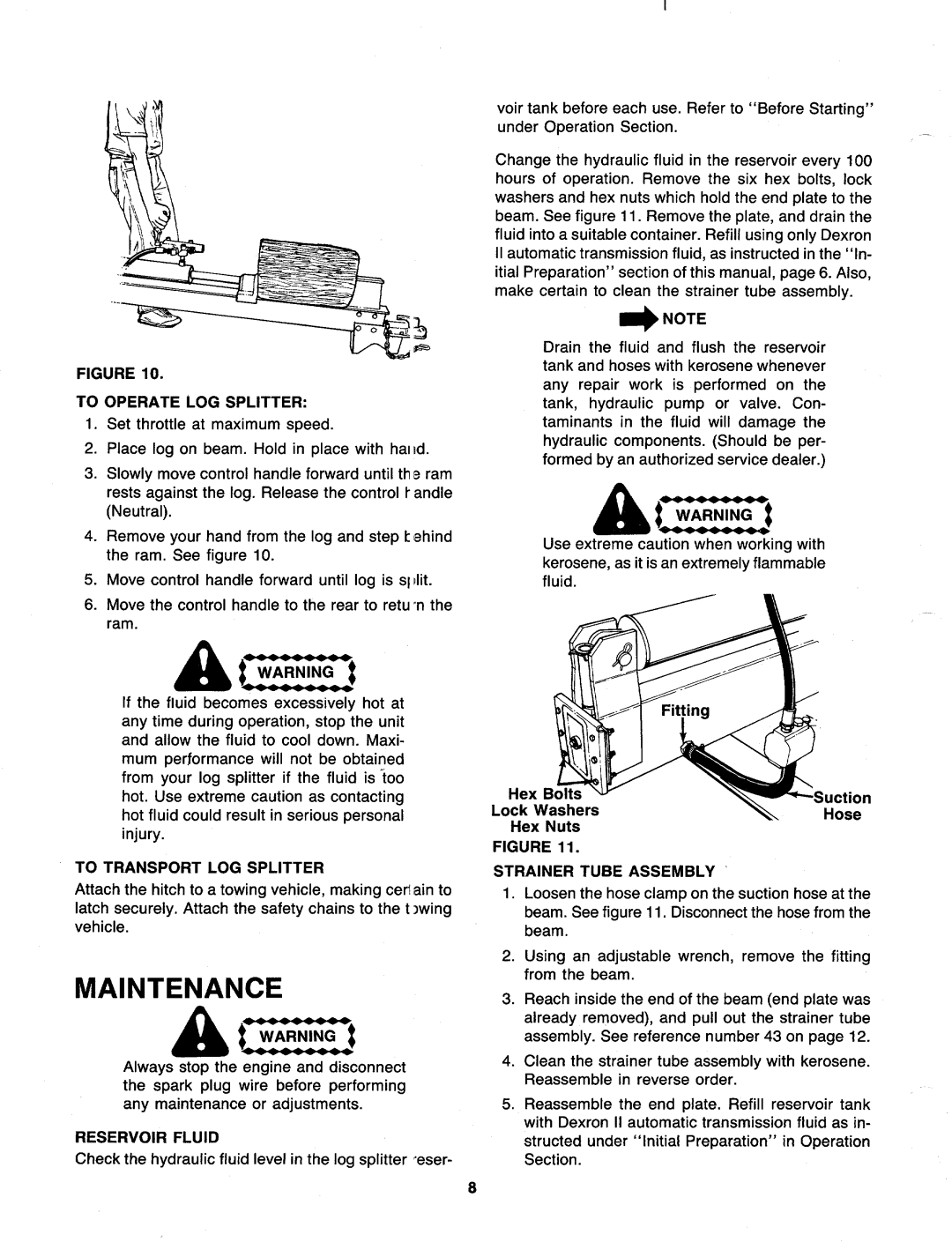 MTD 249-610-000 manual 