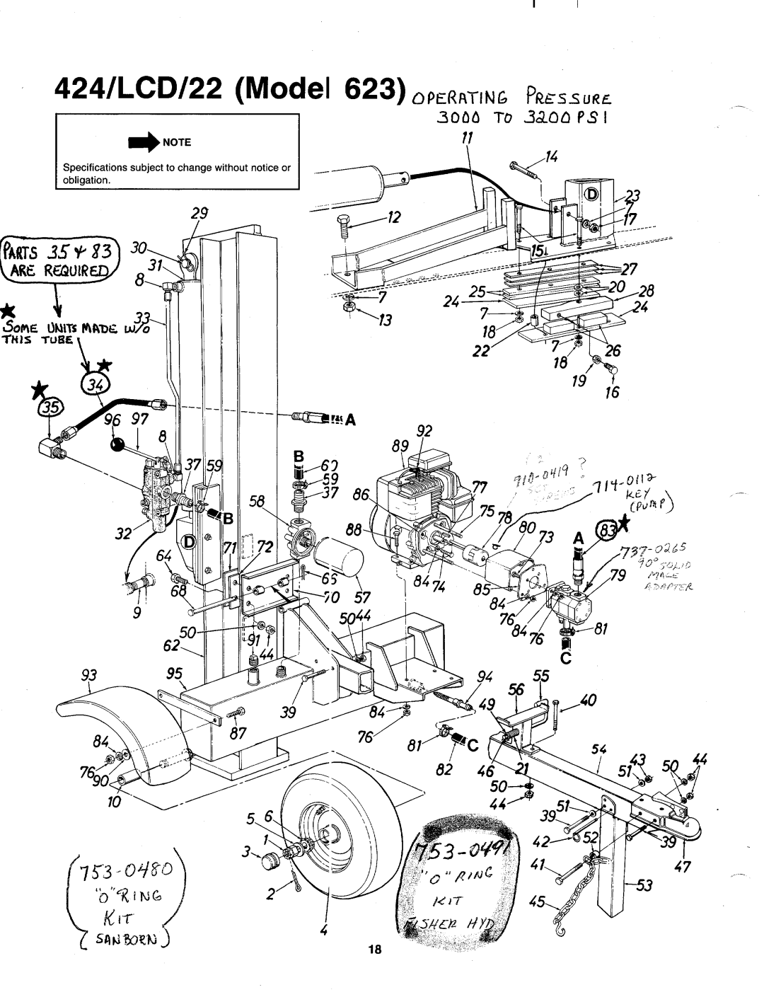 MTD 249-623-003 manual 