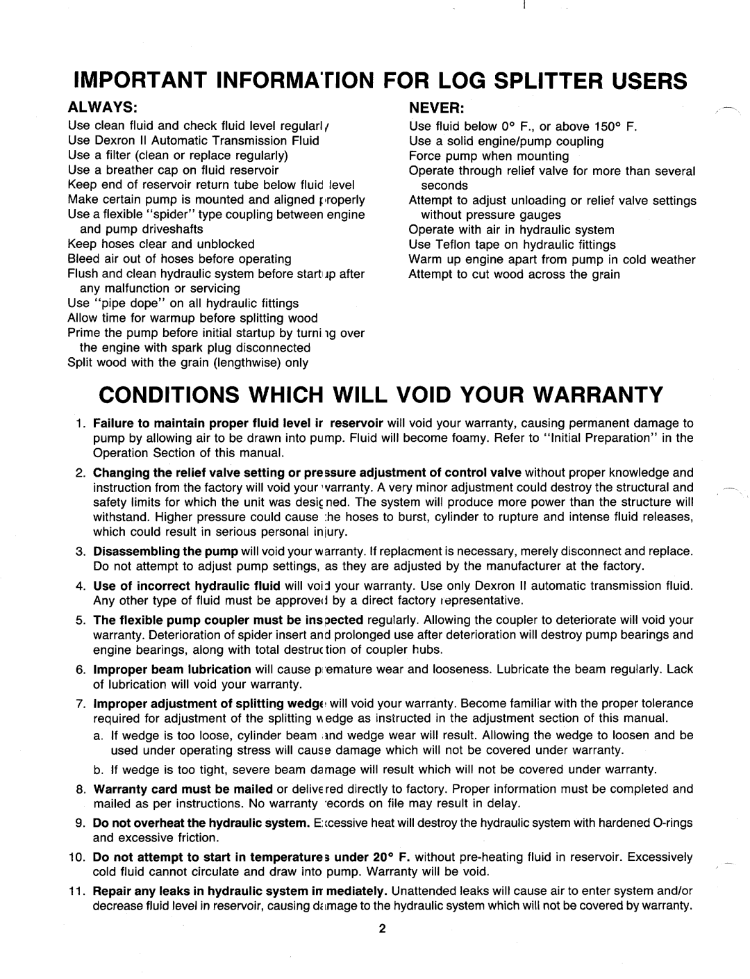 MTD 249-623-003 manual 