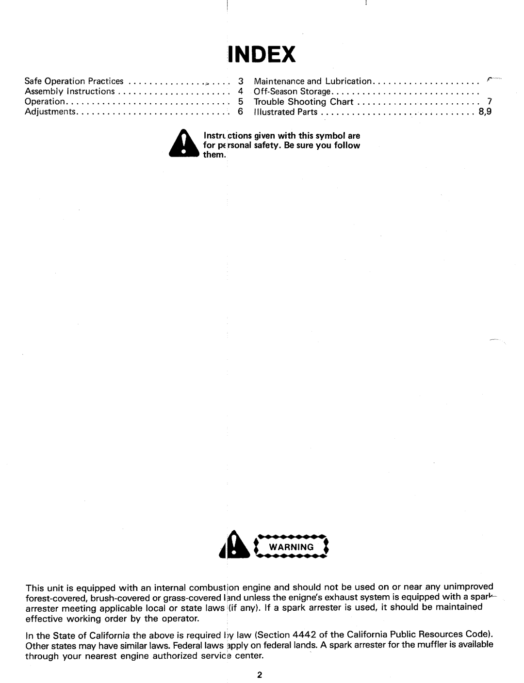 MTD 24695-9, 249-692-000, 249-693-000 manual 