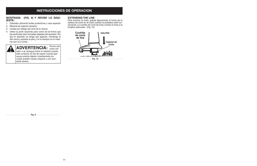 MTD 25P manual Advertencia como oril, Mostrada Y Revise LO SIGU- Iente 