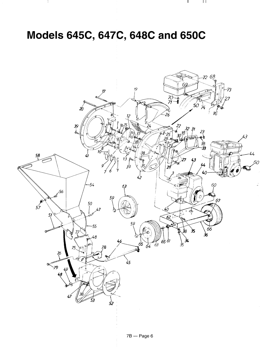 MTD 244-648B000, 290-002-000, 290-003-000, 244-650C000, 244-648C000, 244-651B000, 244-650B000, 244-648D000, 244-645B000 manual 