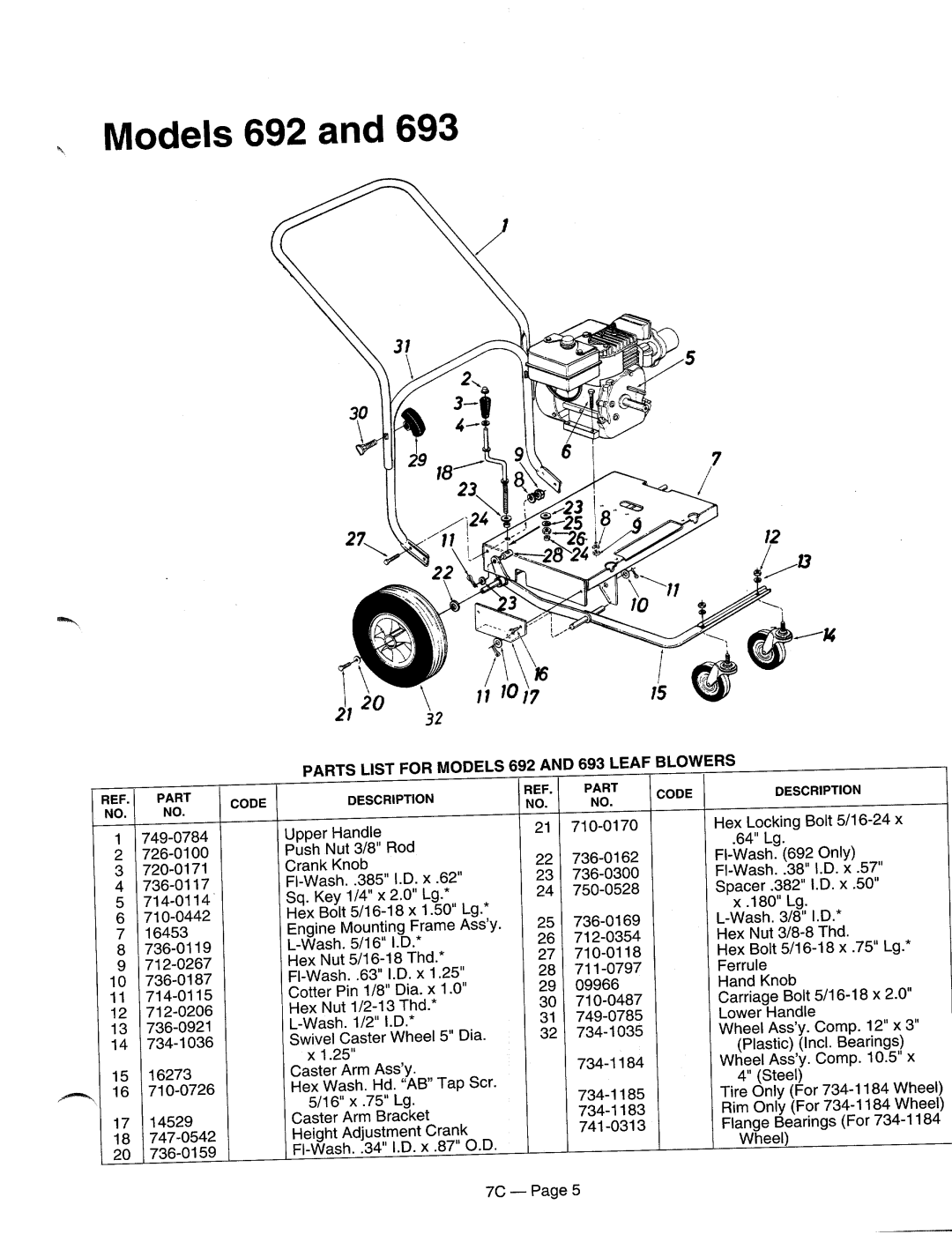 MTD 244-693-000, 290-210-000, 244-692-000, 290-204-000 manual 