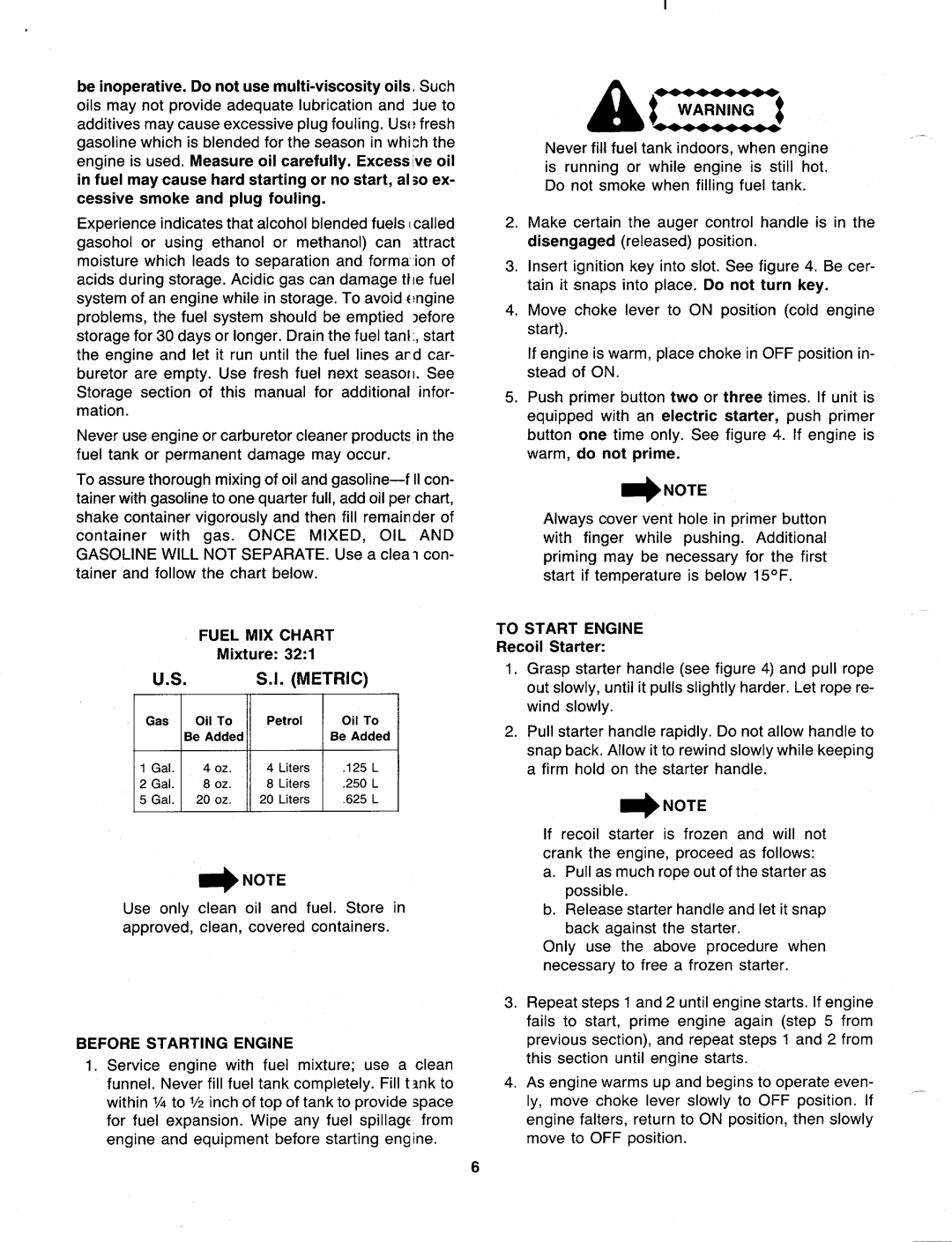 MTD 310-180-000, 310-181-000 manual 