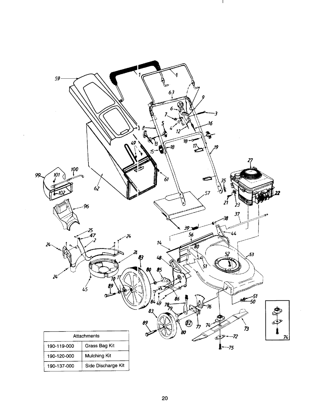 MTD 310-329, 510-519 manual 