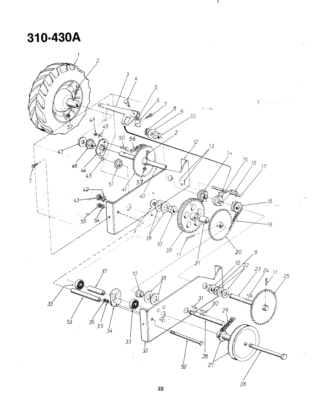 MTD 310-430A manual 