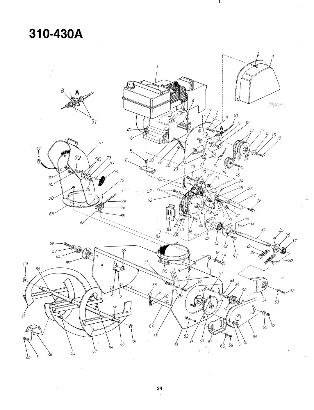 MTD 310-430A manual 