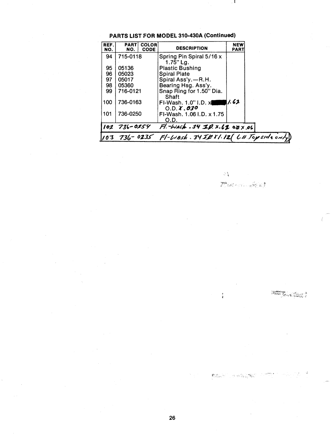 MTD 310-430A manual 