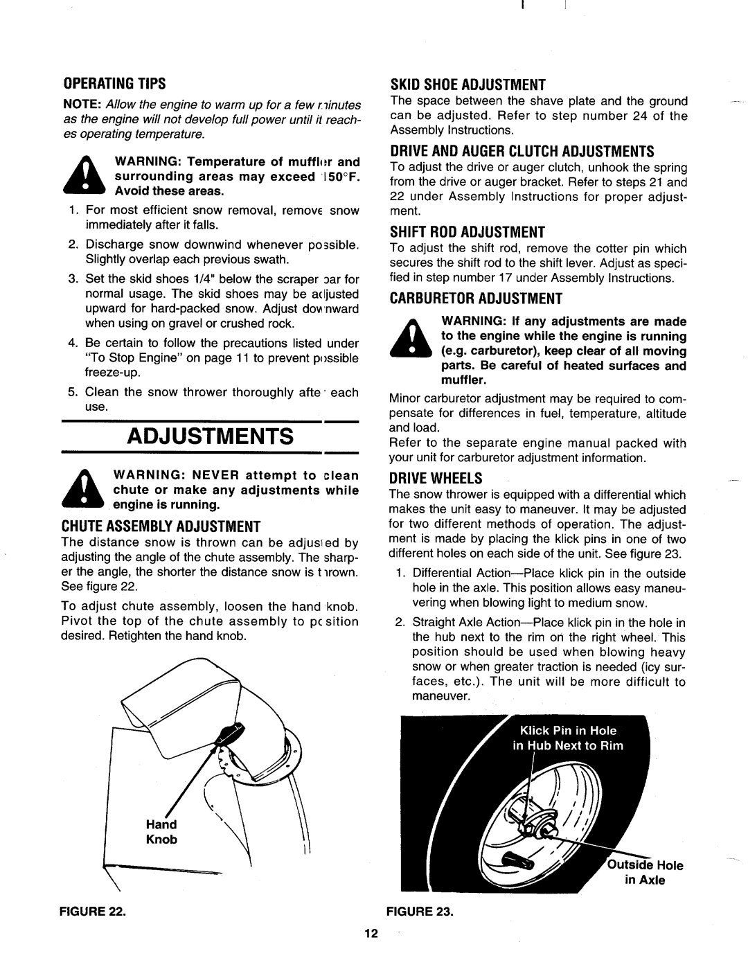 MTD 312-980I000 manual 