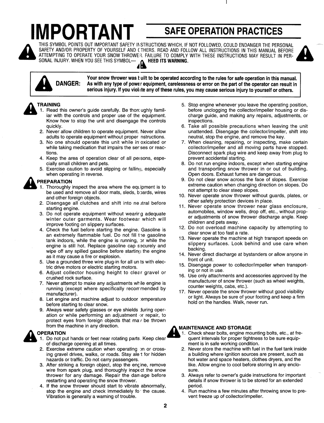 MTD 312-980I000 manual 