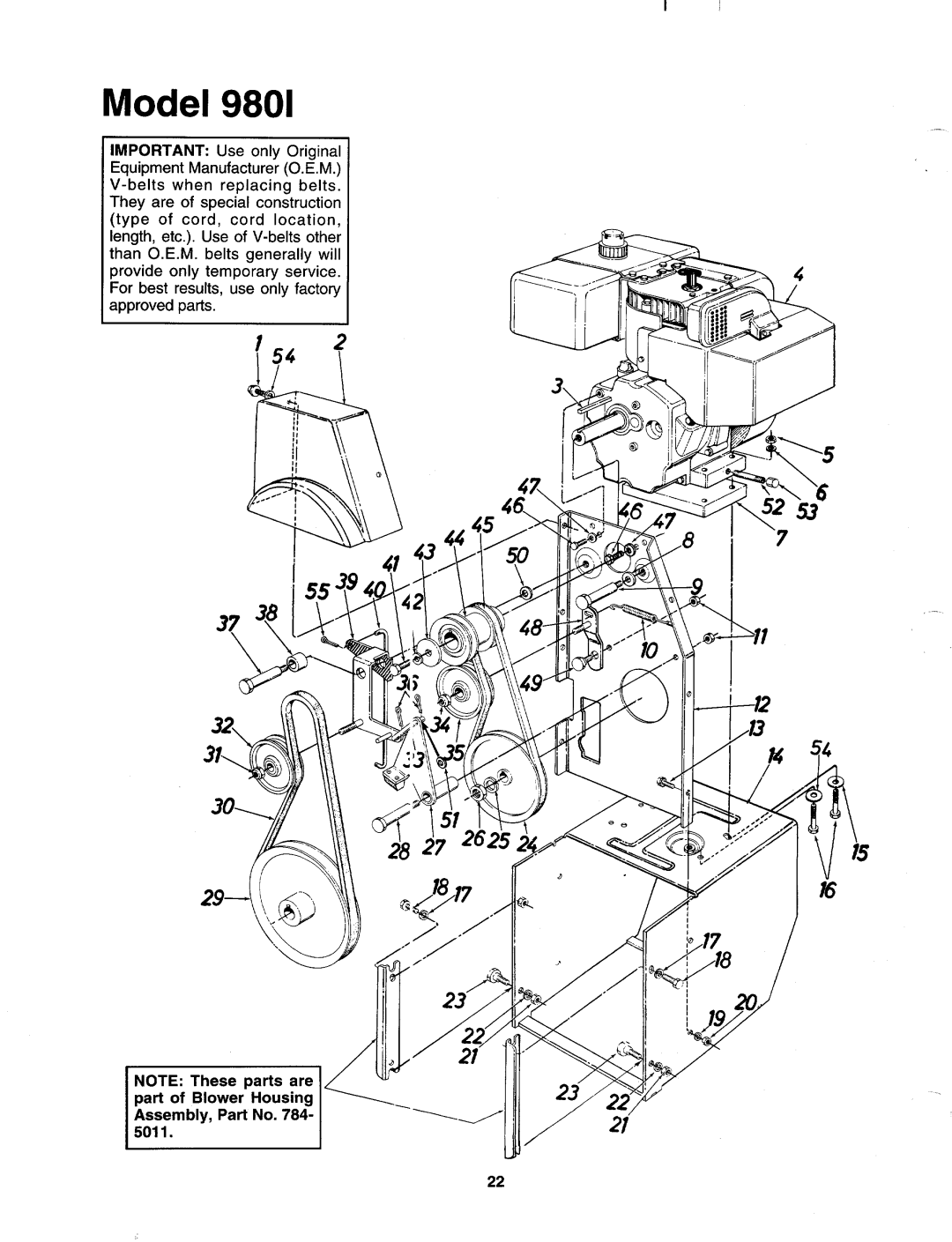 MTD 312-980I000 manual 