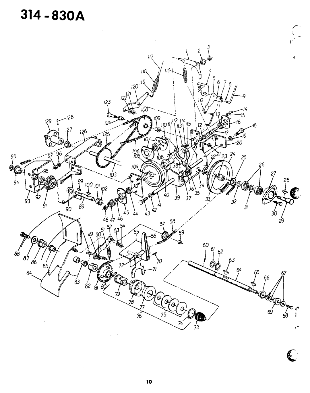 MTD 314-830A manual 