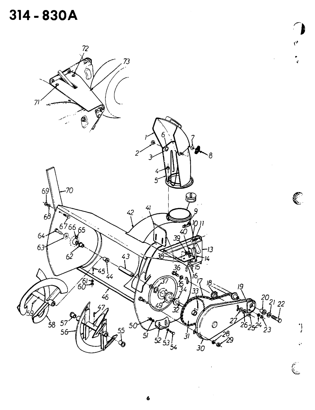 MTD 314-830A manual 