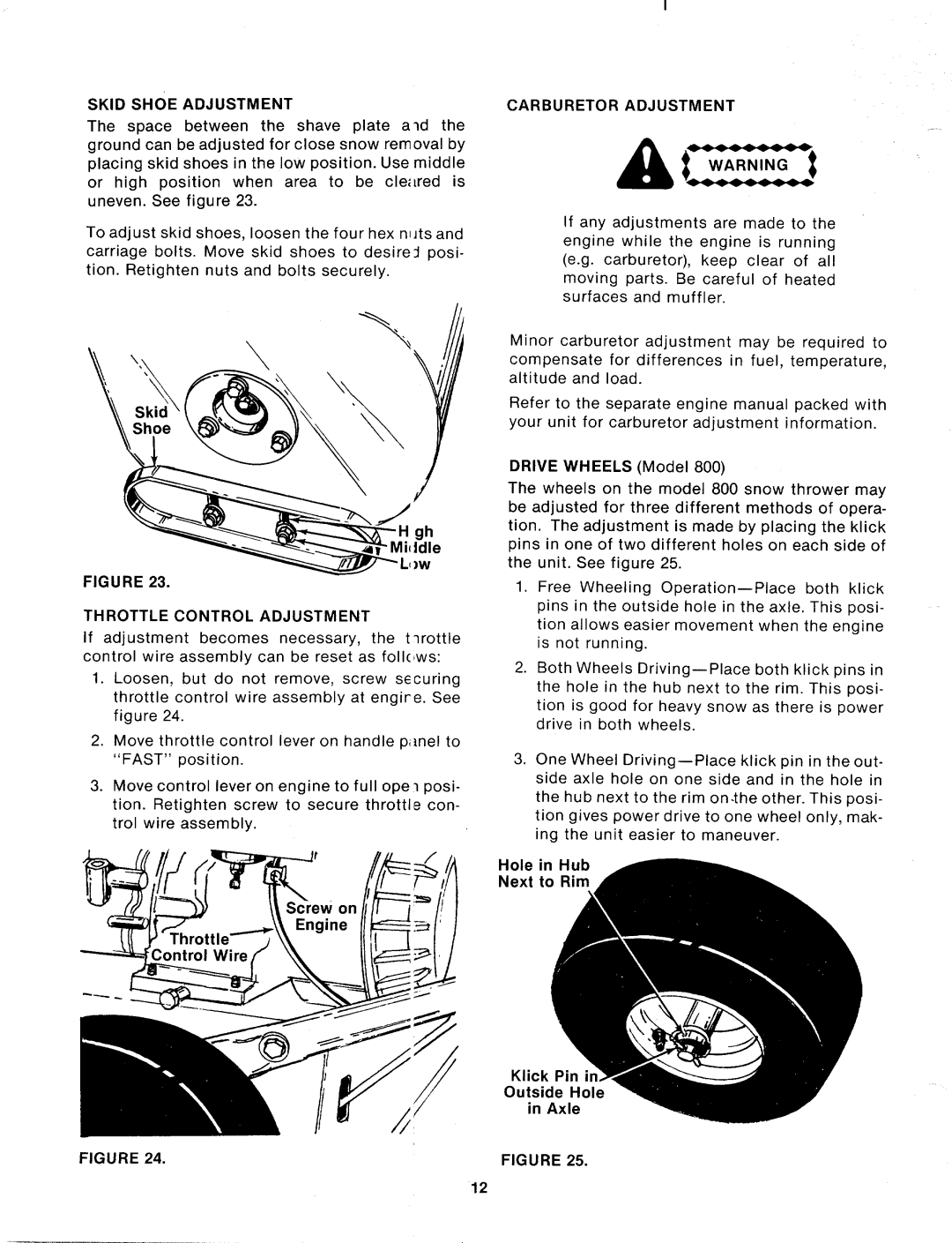 MTD 315-800-000, 315-860-000, 315-960-000 manual 