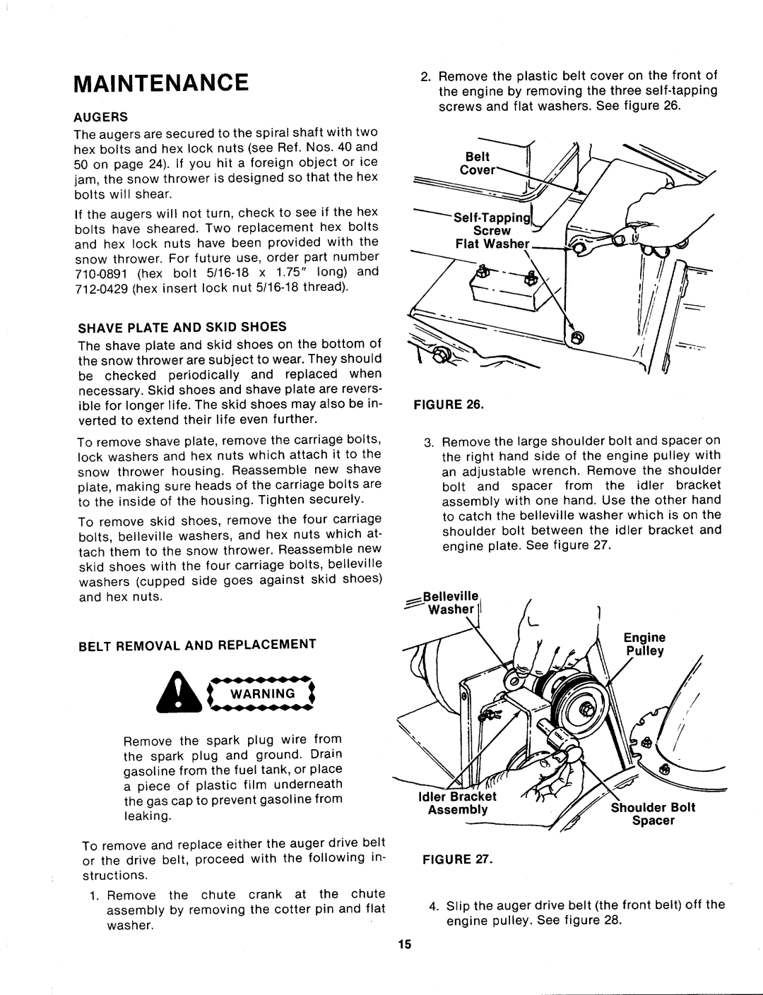 MTD 315-800-000, 315-860-000, 315-960-000 manual 