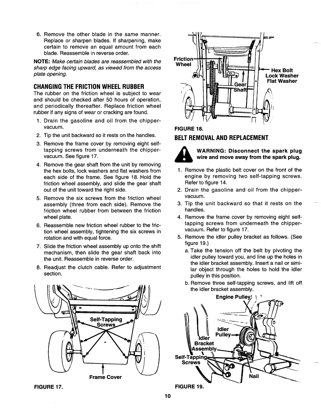 MTD 315B manual 