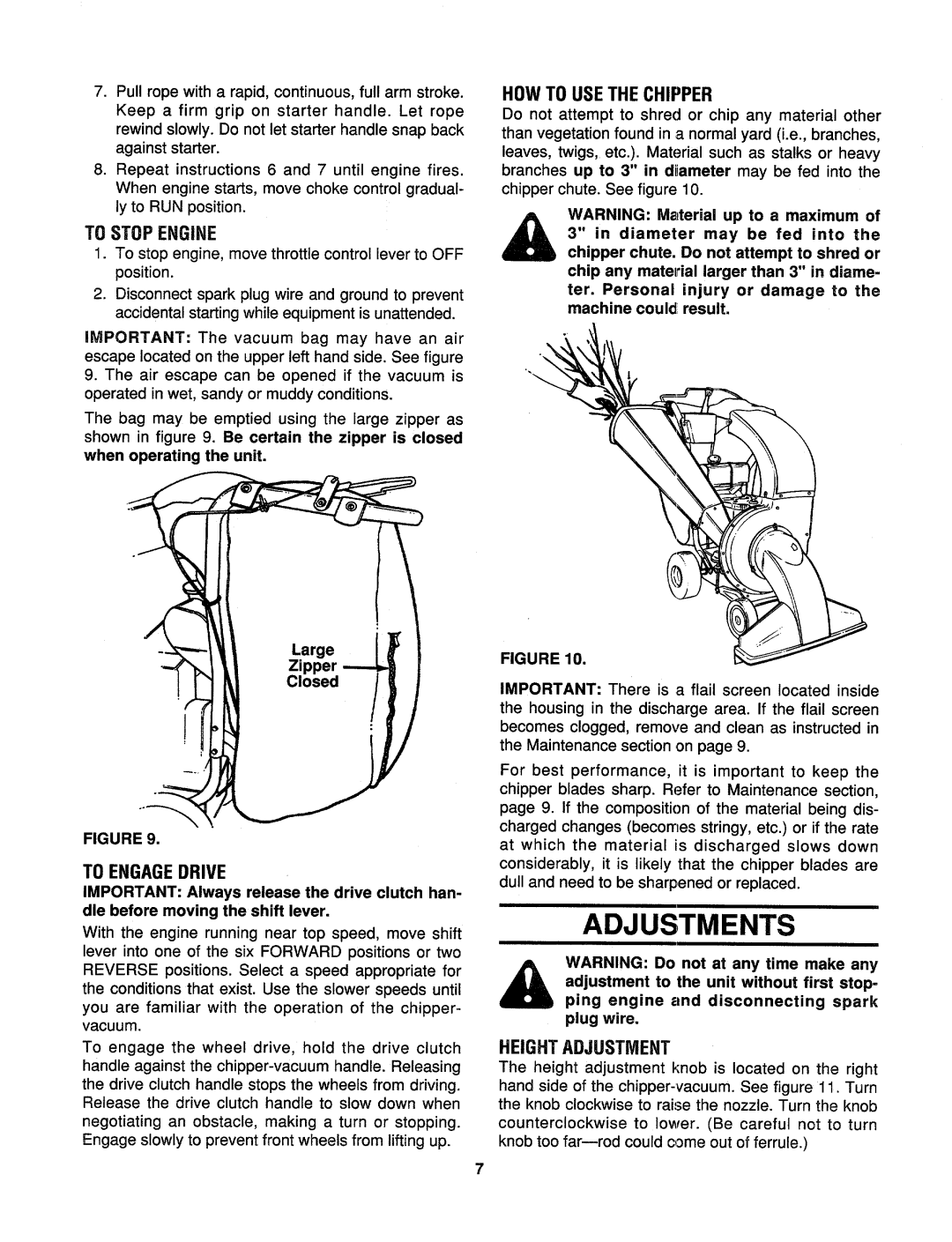 MTD 315B manual 