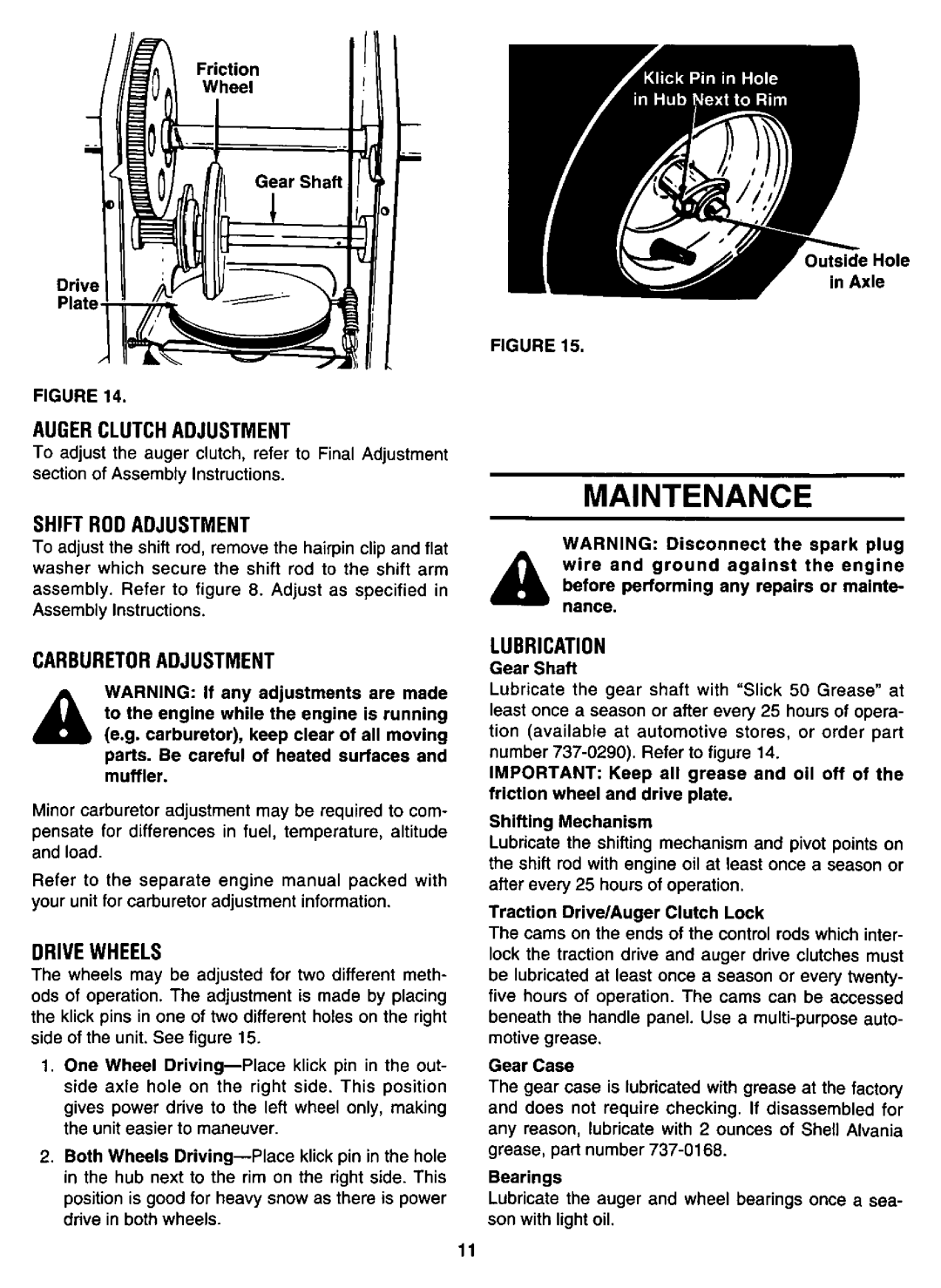 MTD 315-616E190, 315E666H190, 315E646F190 manual 