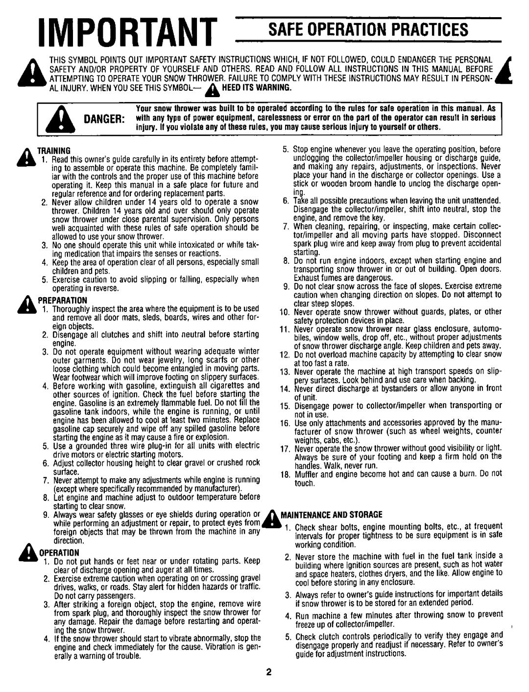 MTD 315-616E190, 315E666H190, 315E646F190 manual 