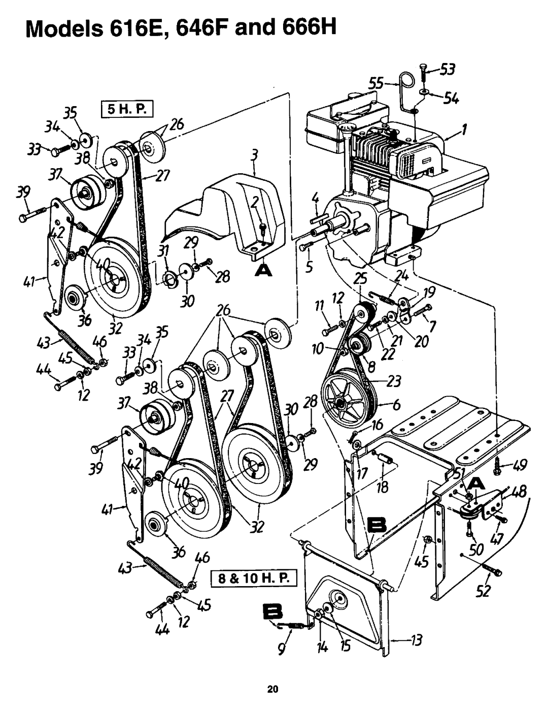 MTD 315-616E190, 315E666H190, 315E646F190 manual 