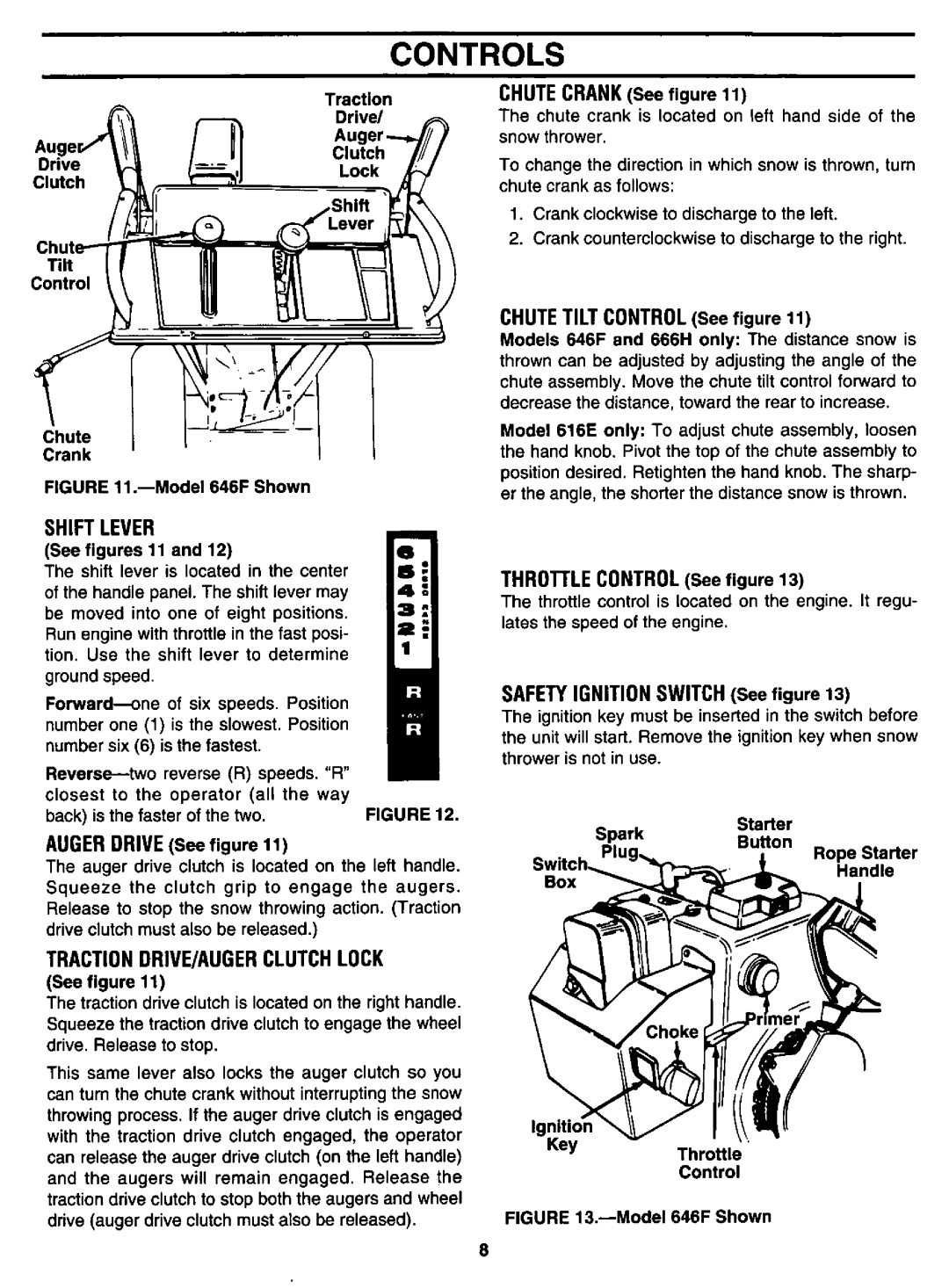 MTD 315-616E190, 315E666H190, 315E646F190 manual 