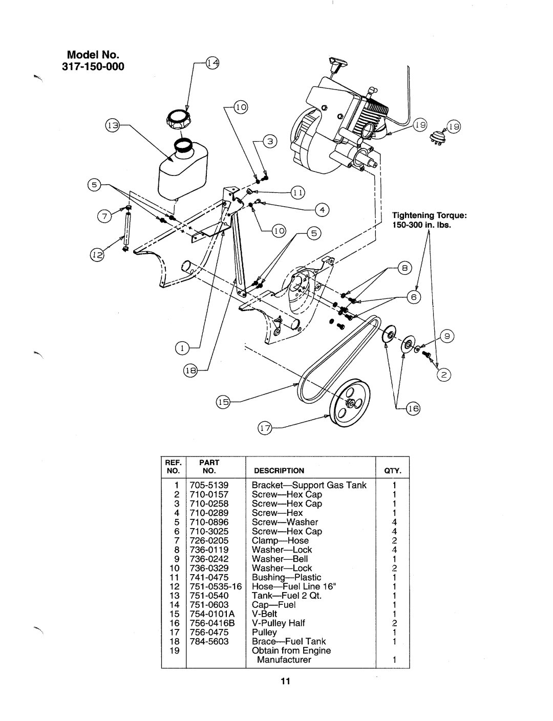 MTD 317-150-000, 317-140-000, 317E-140-000, 317E152-000, 317E140-000, 317E150-000, 317E-152-000, 317E-150-000 manual 