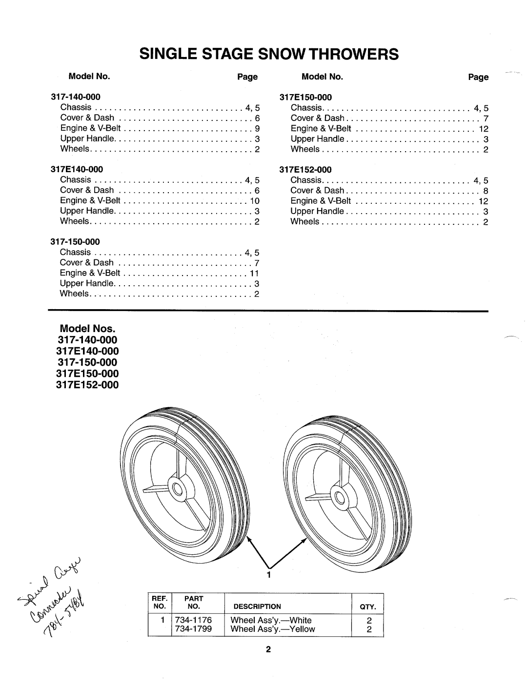 MTD 317E152-000, 317-140-000, 317E-140-000, 317-150-000, 317E140-000, 317E150-000, 317E-152-000, 317E-150-000 manual 