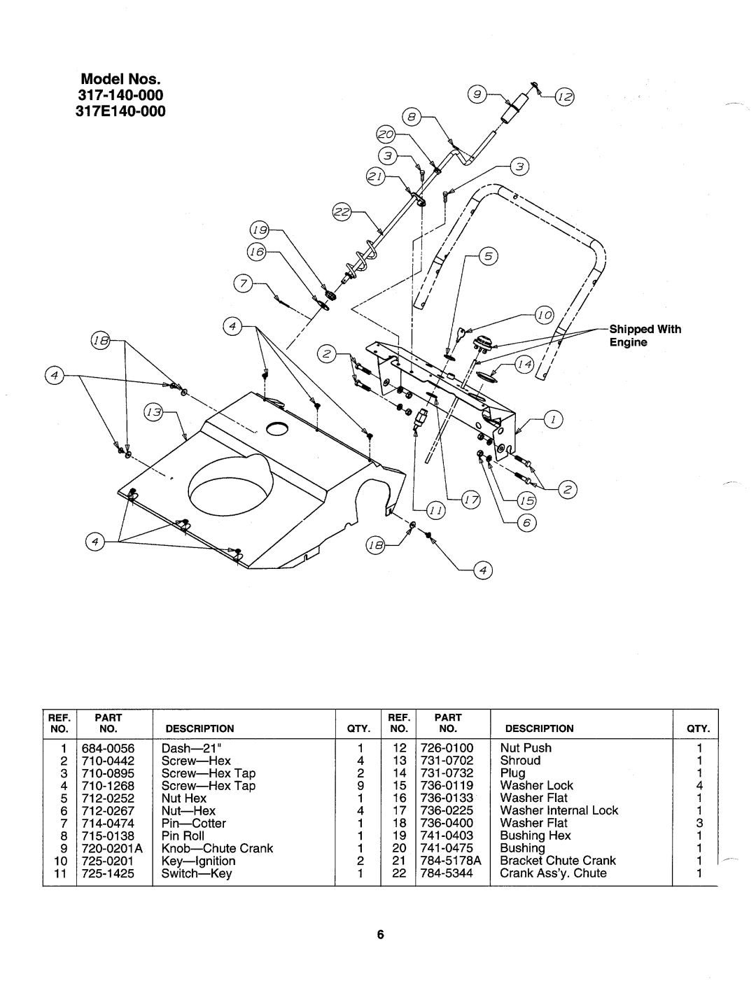 MTD 317E-152-000, 317-140-000, 317E-140-000, 317E152-000, 317-150-000, 317E140-000, 317E150-000, 317E-150-000 manual 