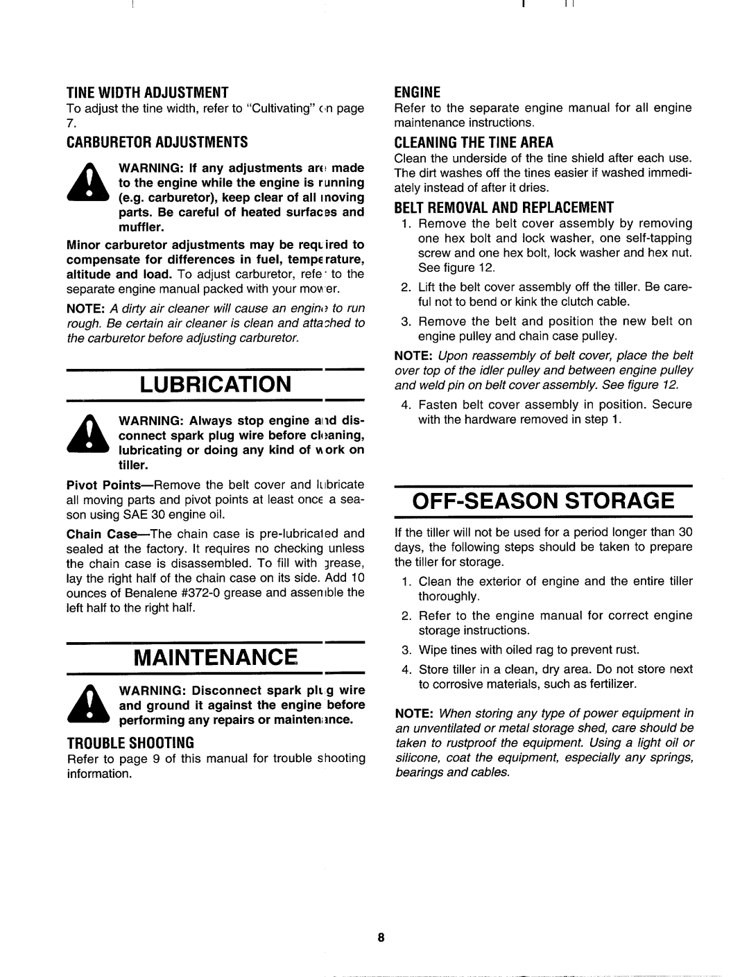 MTD 35 manual 