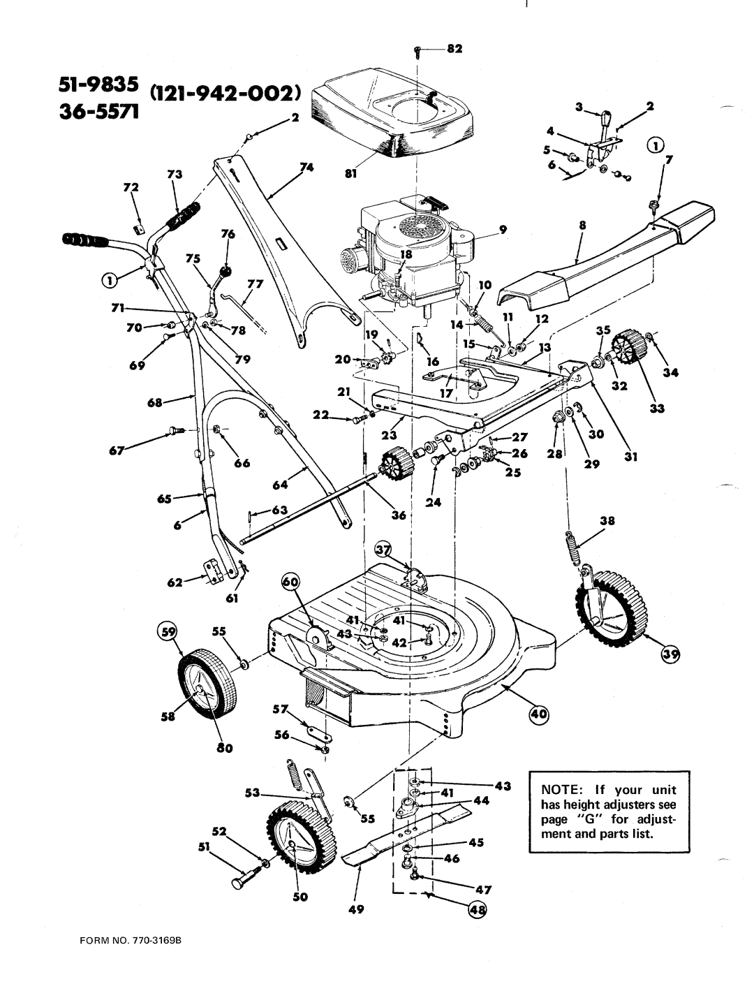 MTD (121-942-002), 36-5571, 51-9835 manual 