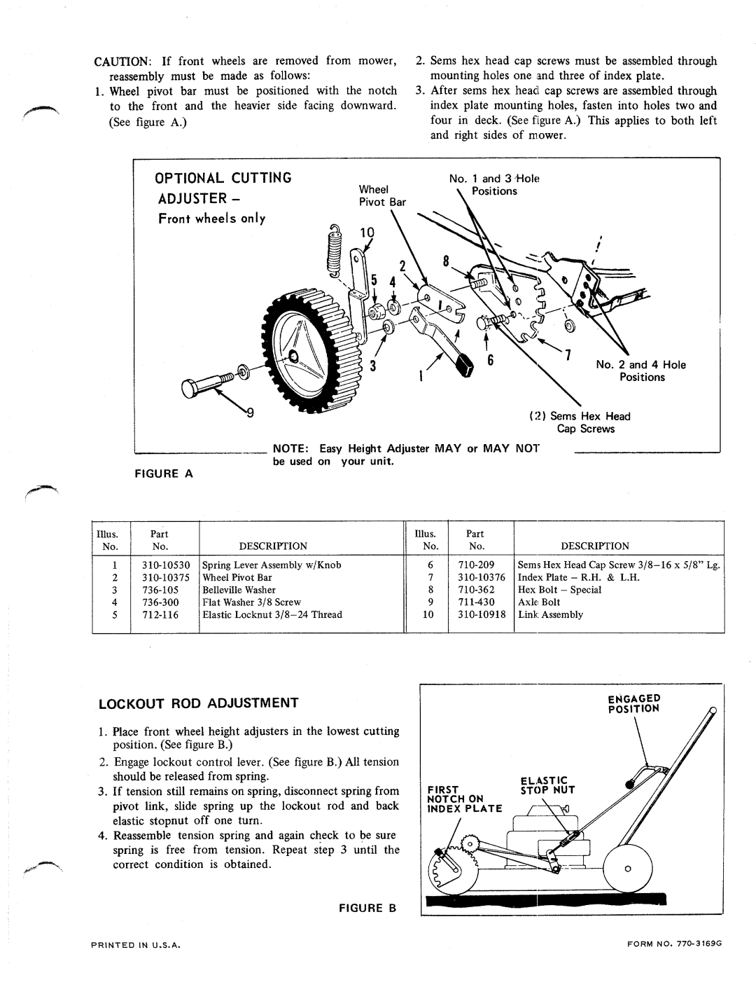 MTD 51-9835, 36-5571, (121-942-002) manual 