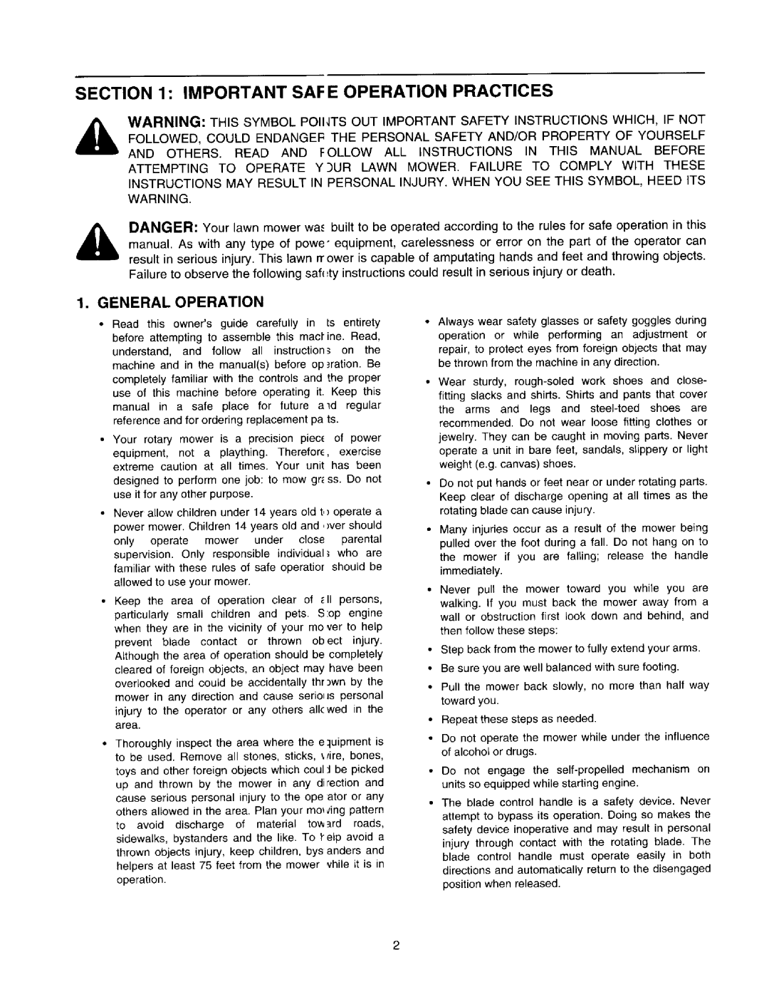 MTD 370-389 manual 