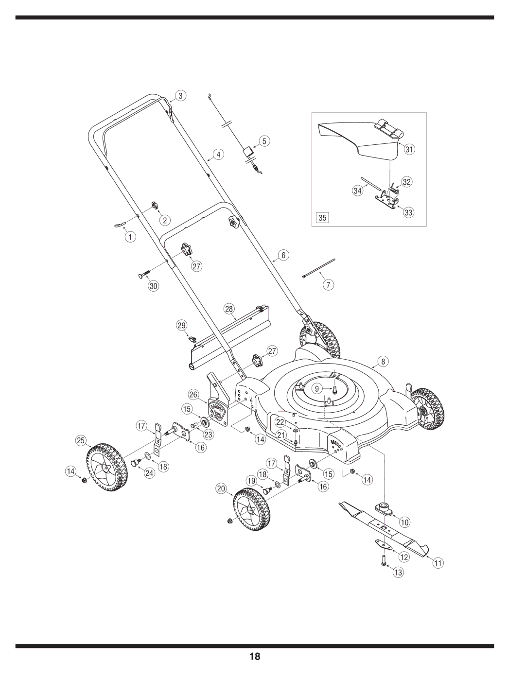 MTD 38 warranty 