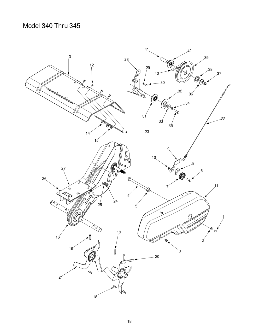 MTD 390 Shown manual 711 