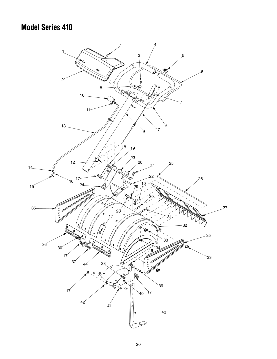 MTD 410 Series manual 16 17 