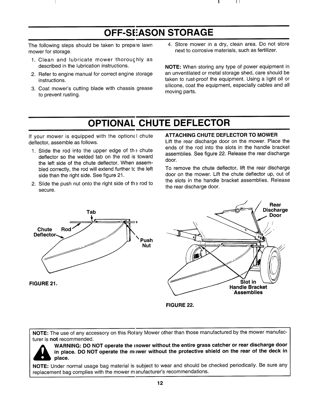 MTD 410 thru 458 manual 