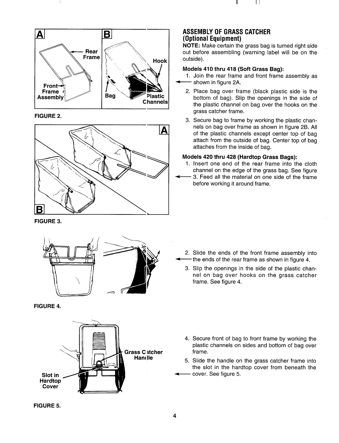 MTD 410 thru 458 manual 