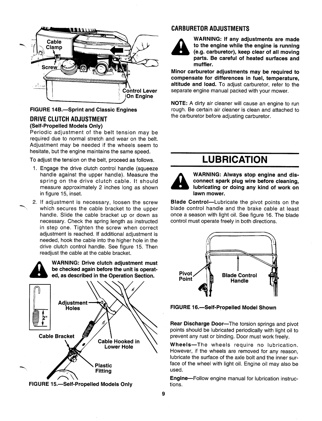 MTD 410 thru 458 manual 