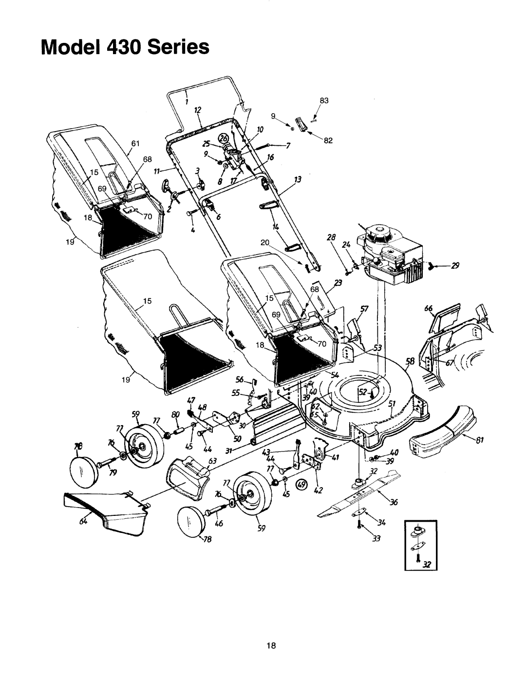 MTD 430 Series manual 