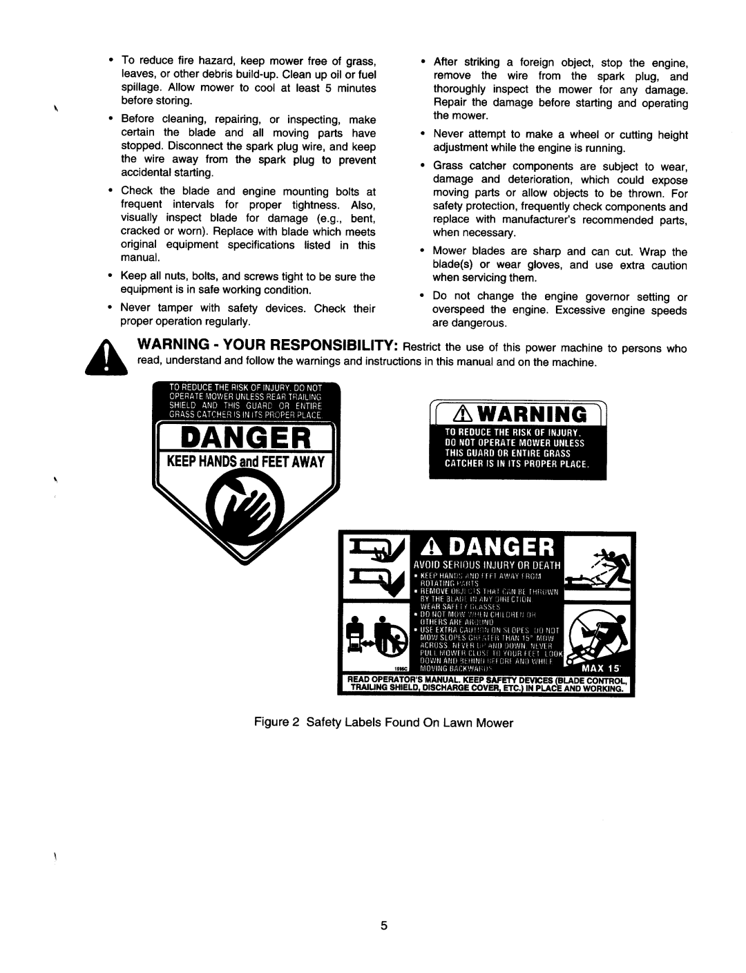 MTD 430 Series manual 