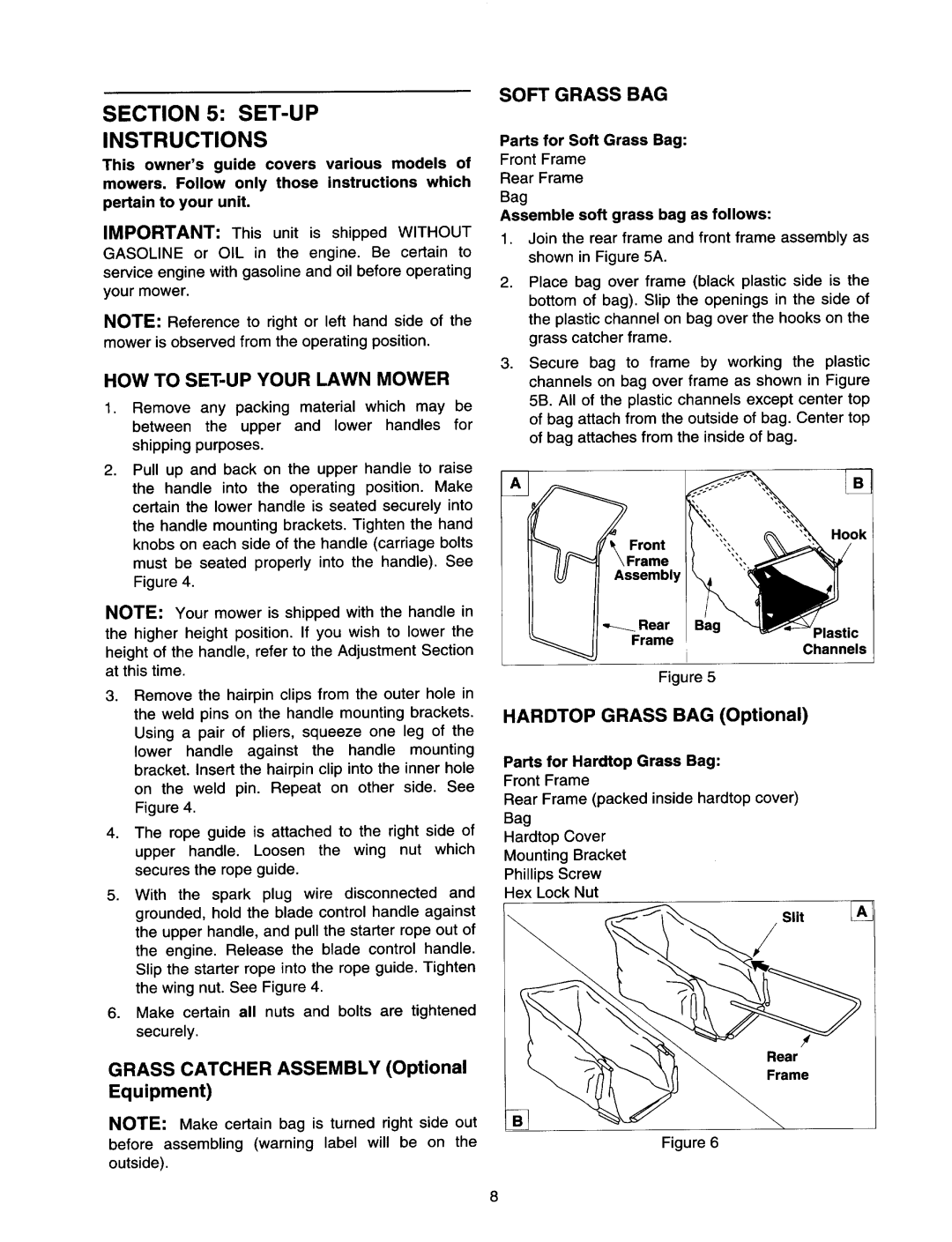 MTD 430 Series manual 