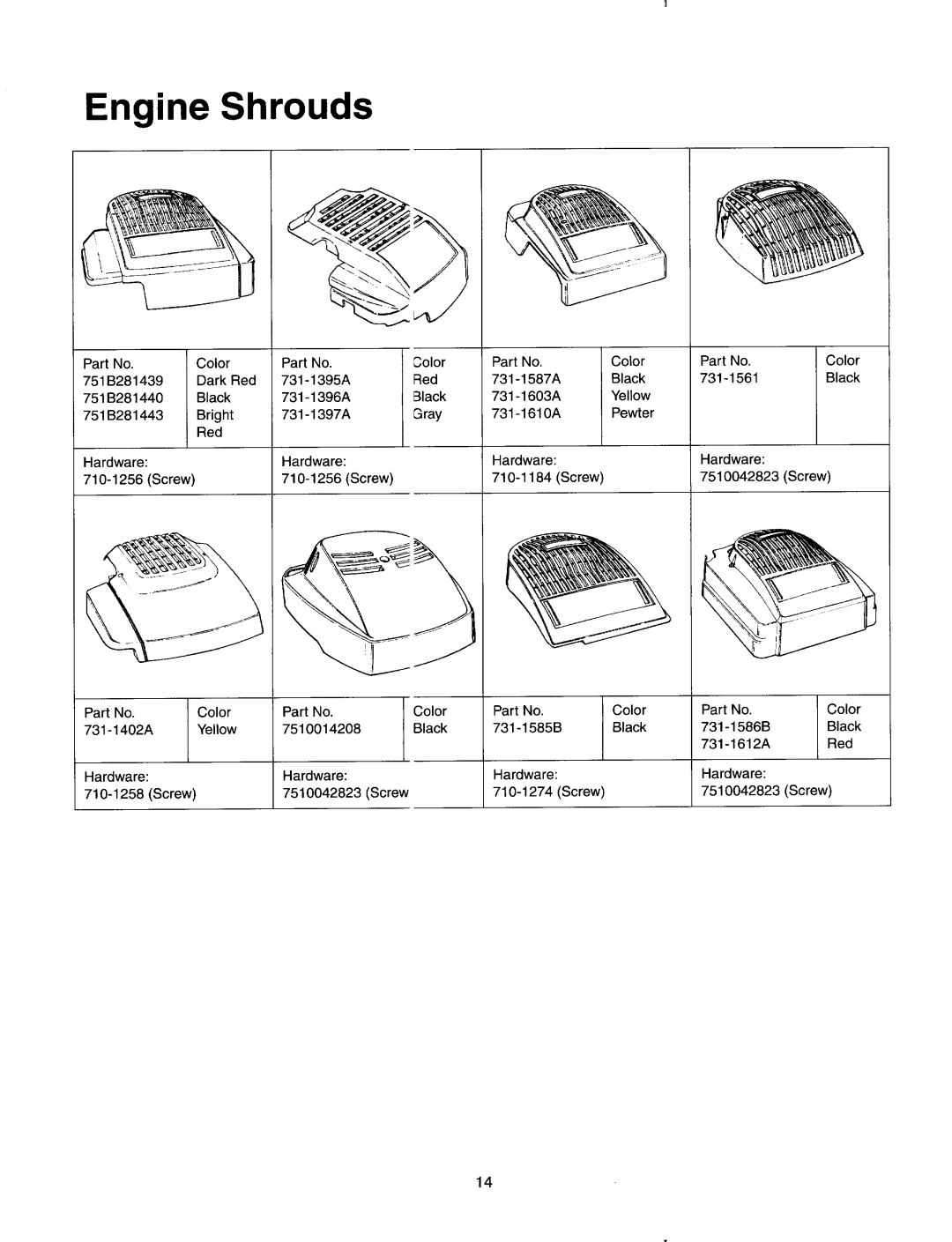 MTD 260-262, 445-E458, 370-388 manual 