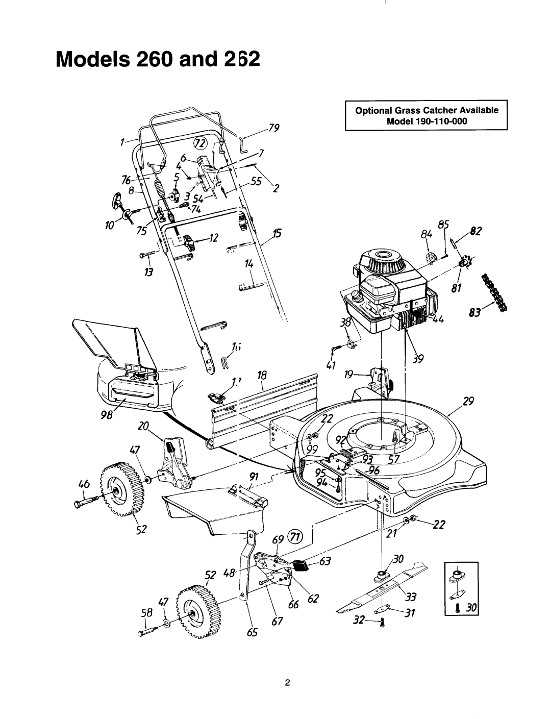 MTD 260-262, 445-E458, 370-388 manual 