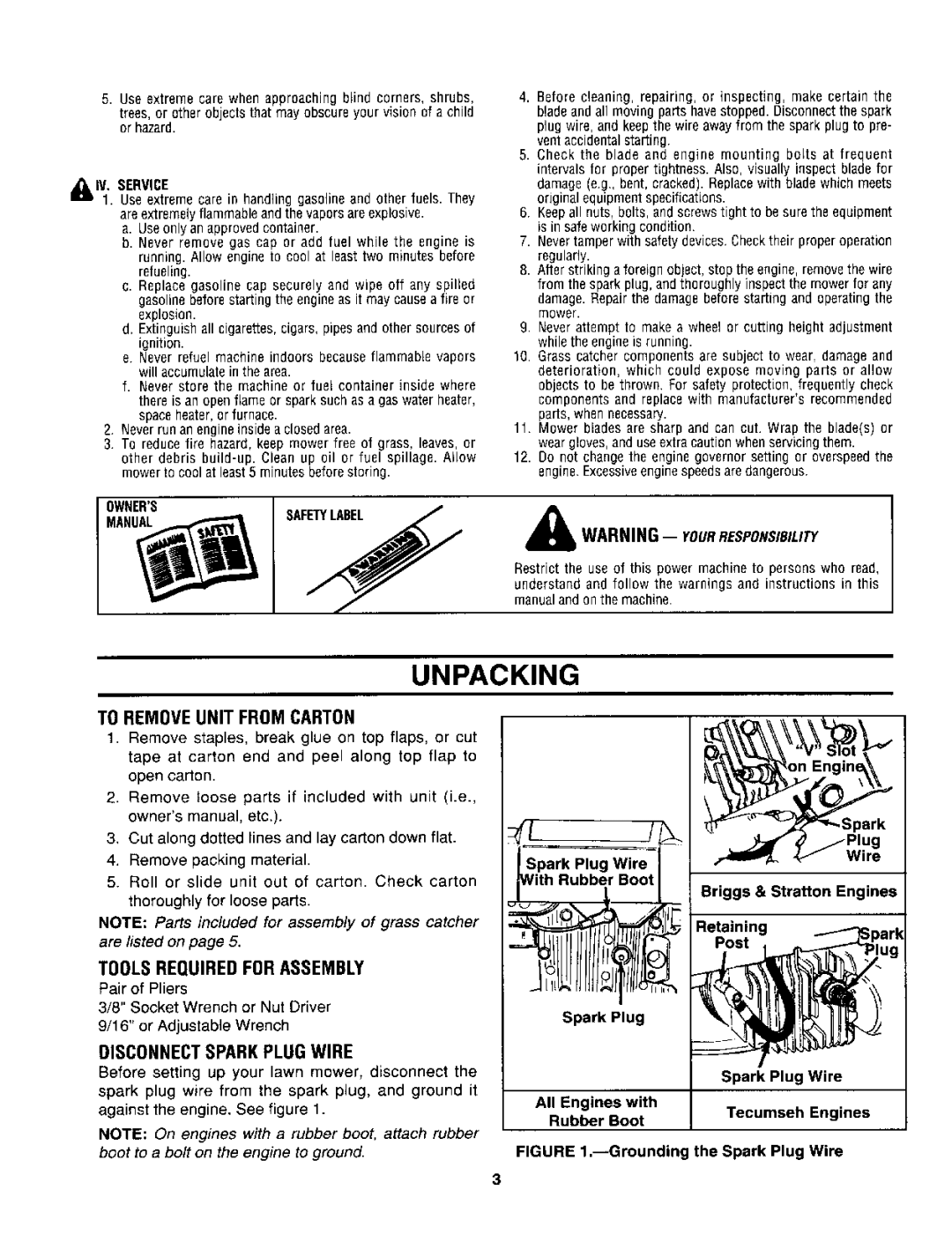 MTD 470 thru 488 manual 