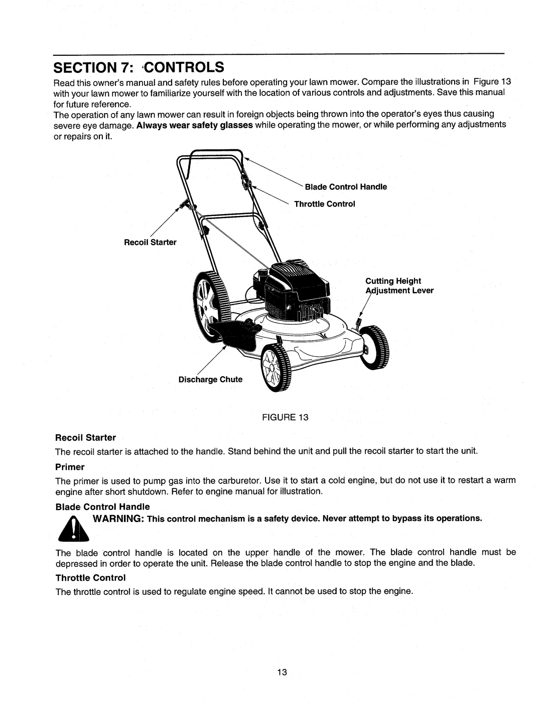 MTD 500 through 509 manual 